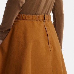 Cotton circular skirt