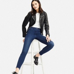 Denim leggings trousers